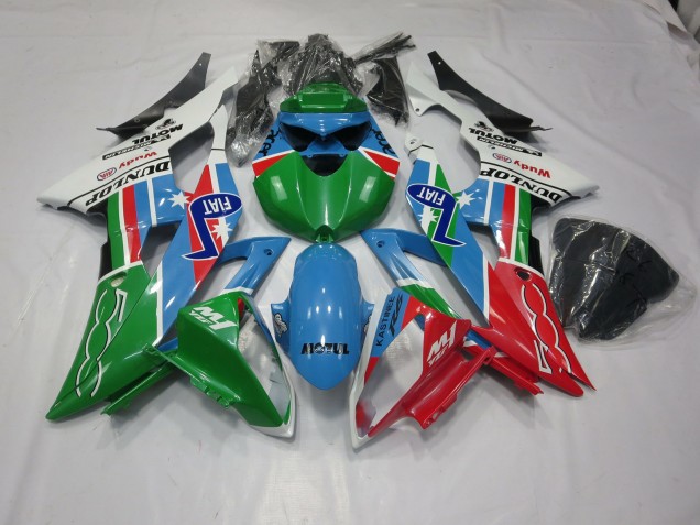 Aftermarket 2008-2016 Dunlop Design Yamaha R6 Motorcycle Fairings Aftermarket 2008-2016 Dunlop Design Yamaha R6 Motorcycle Fairings