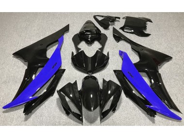 Aftermarket 2008-2016 Gloss Black & Blue Yamaha R6 Fairings