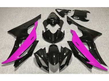 Aftermarket 2008-2016 Gloss Black & Pink Yamaha R6 Fairings