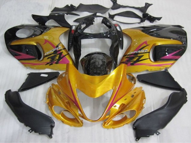 Aftermarket 2008-2019 Gold Suzuki GSXR 1300 Motorcycle Fairings Aftermarket 2008-2019 Gold Suzuki GSXR 1300 Motorcycle Fairings