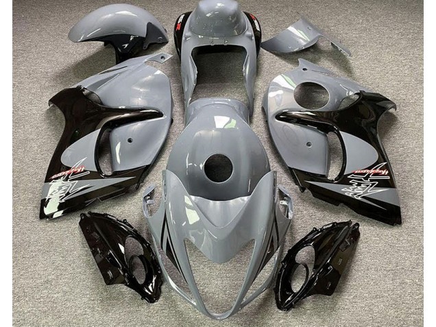 Aftermarket 2008-2019 Nardo Grey & Black Suzuki GSXR 1300 Motorcycle Fairings Aftermarket 2008-2019 Nardo Grey & Black Suzuki GSXR 1300 Motorcycle Fairings