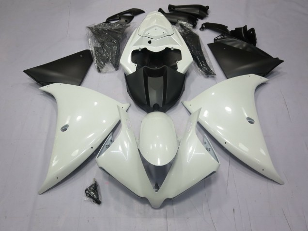 Aftermarket 2009-2011 Gloss White Yamaha R1 Motorcycle Fairings Aftermarket 2009-2011 Gloss White Yamaha R1 Motorcycle Fairings