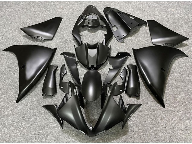 Aftermarket 2009-2011 Matte Black & Gold Yamaha R1 Motorcycle Fairings Aftermarket 2009-2011 Matte Black & Gold Yamaha R1 Motorcycle Fairings