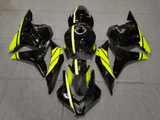 Aftermarket 2009-2012 Custom High Viz Stripe Honda CBR600RR Motorcycle Fairings Aftermarket 2009-2012 Custom High Viz Stripe Honda CBR600RR Motorcycle Fairings