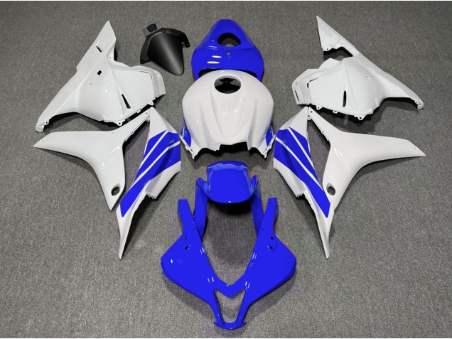 Aftermarket 2009-2012 Dark Blue and White Side Stripe Honda CBR600RR Motorcycle Fairings Aftermarket 2009-2012 Dark Blue and White Side Stripe Honda CBR600RR Motorcycle Fairings