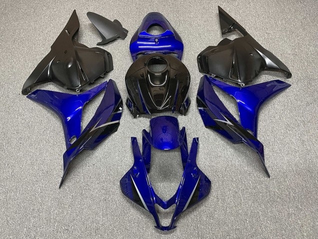 Aftermarket 2009-2012 Deep Blue with Black Honda CBR600RR Motorcycle Fairings Aftermarket 2009-2012 Deep Blue with Black Honda CBR600RR Motorcycle Fairings