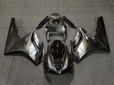 Aftermarket 2009-2012 Grey Gloss Triumph Daytona 675 Motorcycle Fairings