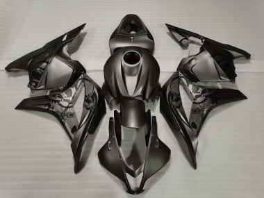 Aftermarket 2009-2012 Matte Black Custom Design Honda CBR600RR Motorcycle Fairings