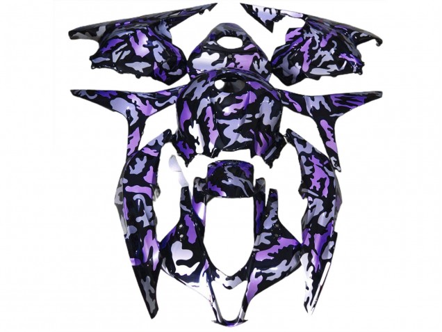 Aftermarket 2009-2012 Purple Snow Camo Honda CBR600RR Motorcycle Fairings Aftermarket 2009-2012 Purple Snow Camo Honda CBR600RR Motorcycle Fairings