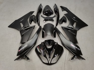 Aftermarket 2009-2012 Special Black Kawasaki ZX6R Motorcycle Fairings