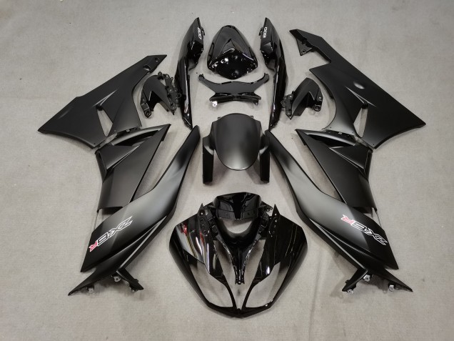 Aftermarket 2009-2012 Special Black Kawasaki ZX6R Motorcycle Fairings Aftermarket 2009-2012 Special Black Kawasaki ZX6R Motorcycle Fairings