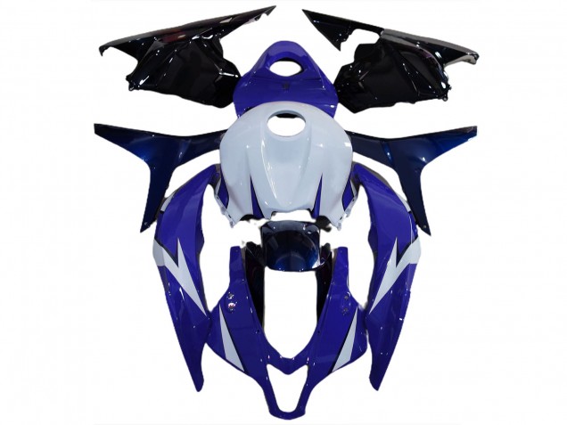 Aftermarket 2009-2012 Two Blues Honda CBR600RR Motorcycle Fairings Aftermarket 2009-2012 Two Blues Honda CBR600RR Motorcycle Fairings