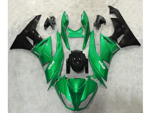 Aftermarket 2009-2012 Vibrant Green Gloss Kawasaki ZX6R Motorcycle Fairings Aftermarket 2009-2012 Vibrant Green Gloss Kawasaki ZX6R Motorcycle Fairings