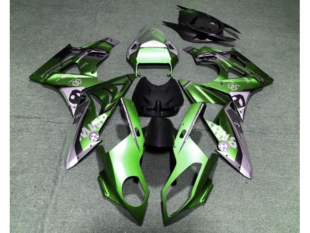 Aftermarket 2009-2018 Matte Green Motorrad BMW S1000RR Motorcycle Fairings Aftermarket 2009-2018 Matte Green Motorrad BMW S1000RR Motorcycle Fairings