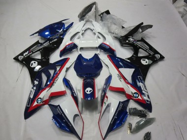 Aftermarket 2009-2018 Red White Design BMW S1000RR Motorcycle Fairings