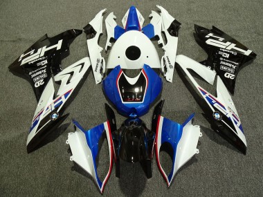 Aftermarket 2009-2018 Red Blue and White HP4 BMW S1000RR Motorcycle Fairings