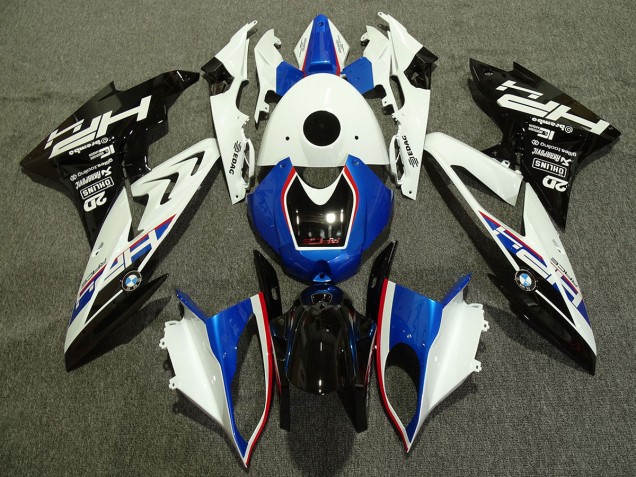 Aftermarket 2009-2018 Red Blue and White HP4 BMW S1000RR Motorcycle Fairings