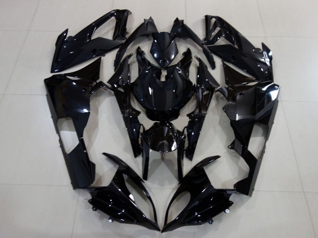 Aftermarket 2009-2018 Stealth Black BMW S1000RR Motorcycle Fairings Aftermarket 2009-2018 Stealth Black BMW S1000RR Motorcycle Fairings