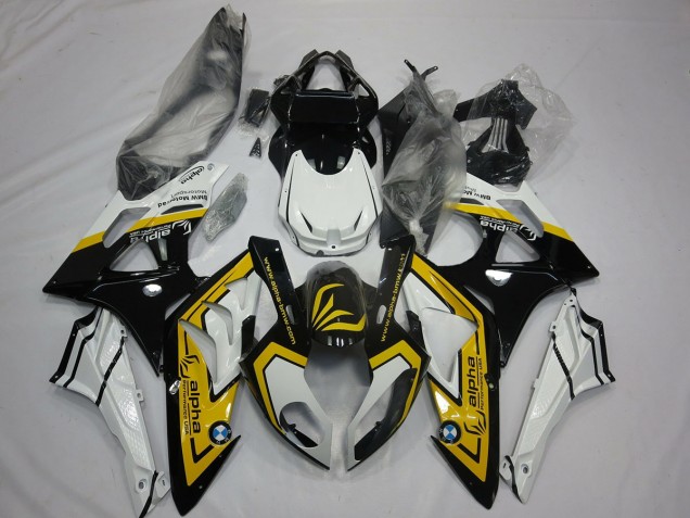 Aftermarket 2009-2018 Yellow Black BMW S1000RR Motorcycle Fairings Aftermarket 2009-2018 Yellow Black BMW S1000RR Motorcycle Fairings