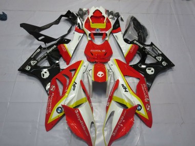 Aftermarket 2009-2016 Red Yellow and Black BMW S1000RR Motorcycle Fairings