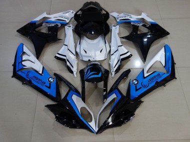 Aftermarket 2009-2018 Blue Alpha Performance BMW S1000RR Motorcycle Fairings