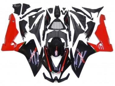Aftermarket 2010-2015 Red and Black Aprilia RSV4 1000 Motorcycle Fairings