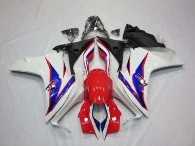 Aftermarket 2011-2012 Blue White Red Honda CBR600F Motorcycle Fairings