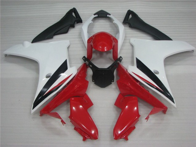 Aftermarket 2011-2012 White Red and Black Honda CBR600F Motorcycle Fairings Aftermarket 2011-2012 White Red and Black Honda CBR600F Motorcycle Fairings