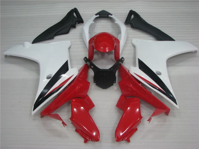 Aftermarket 2011-2012 White Red and Black Honda CBR600F Fairings