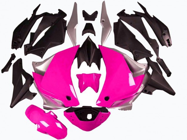 Aftermarket 2011-2013 Pink and Silver Honda CBR250RR Fairings