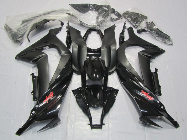 Aftermarket 2011-2015 Black Matte Gloss Kawasaki ZX10R Motorcycle Fairings Aftermarket 2011-2015 Black Matte Gloss Kawasaki ZX10R Motorcycle Fairings