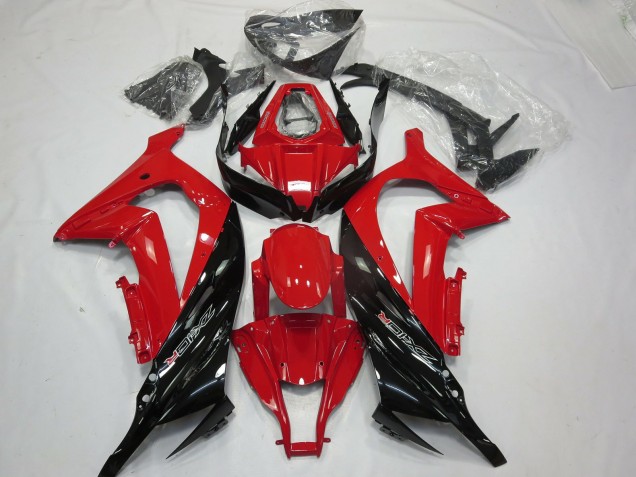Aftermarket 2011-2015 Red Black Gloss Kawasaki ZX10R Motorcycle Fairings Aftermarket 2011-2015 Red Black Gloss Kawasaki ZX10R Motorcycle Fairings