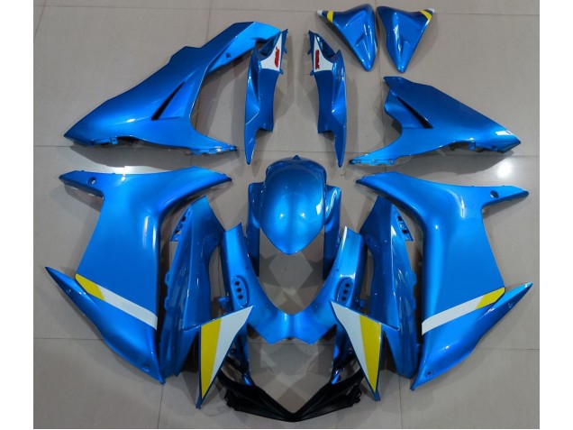 Aftermarket 2011-2020 Full Gloss Light Blue Suzuki GSXR 600-750 Motorcycle Fairings Aftermarket 2011-2020 Full Gloss Light Blue Suzuki GSXR 600-750 Motorcycle Fairings