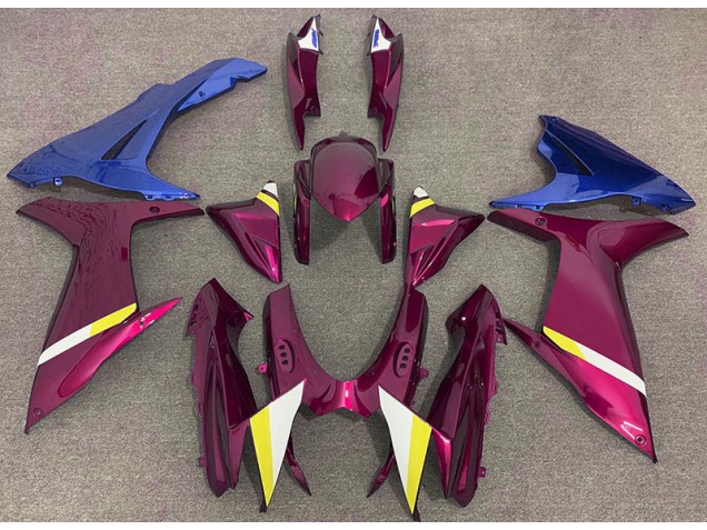 Aftermarket 2011-2020 Gloss Red and Blue Suzuki GSXR 600-750 Motorcycle Fairings Aftermarket 2011-2020 Gloss Red and Blue Suzuki GSXR 600-750 Motorcycle Fairings