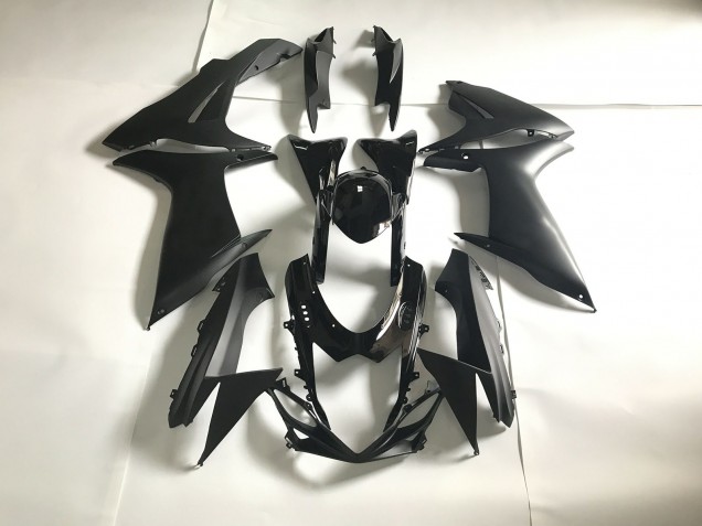 Aftermarket 2011-2020 Gloss and Matte Black Suzuki GSXR 600-750 Motorcycle Fairings Aftermarket 2011-2020 Gloss and Matte Black Suzuki GSXR 600-750 Motorcycle Fairings
