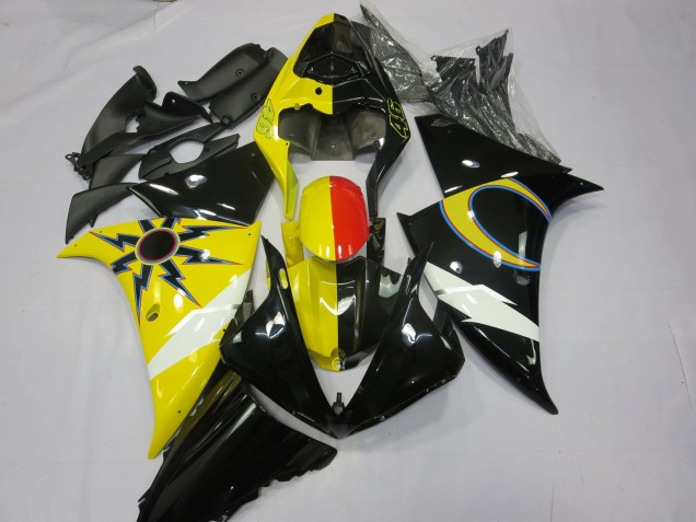 Aftermarket 2012-2014 Yellow 46 Yamaha R1 Motorcycle Fairings Aftermarket 2012-2014 Yellow 46 Yamaha R1 Motorcycle Fairings