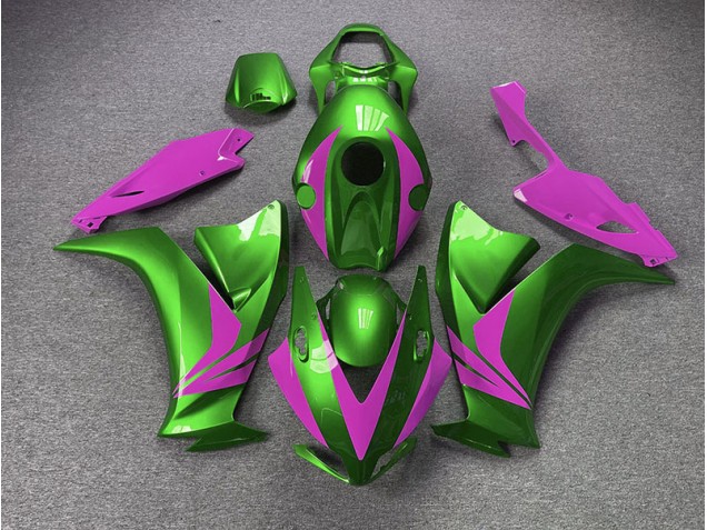 Aftermarket 2012-2016 Gloss Green and Pink Honda CBR1000RR Motorcycle Fairings Aftermarket 2012-2016 Gloss Green and Pink Honda CBR1000RR Motorcycle Fairings