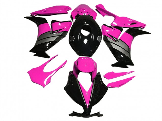 Aftermarket 2012-2016 Gloss Pink Black and Gray Honda CBR1000RR Motorcycle Fairings Aftermarket 2012-2016 Gloss Pink Black and Gray Honda CBR1000RR Motorcycle Fairings