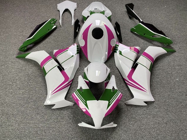 Aftermarket 2012-2016 Gloss Pink and Green Honda CBR1000RR Motorcycle Fairings Aftermarket 2012-2016 Gloss Pink and Green Honda CBR1000RR Motorcycle Fairings