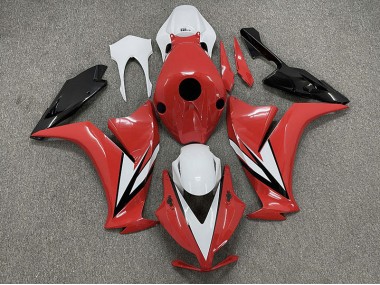 Aftermarket 2012-2016 Red with White Honda CBR1000RR Motorcycle Fairings