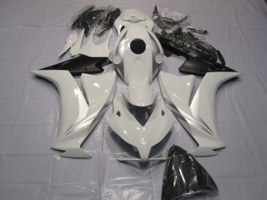 Aftermarket 2012-2016 White and Silver Honda CBR1000RR Motorcycle Fairings