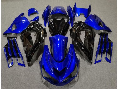 Aftermarket 2012-2019 Gloss Blue and Black Kawasaki ZX14R Motorcycle Fairings