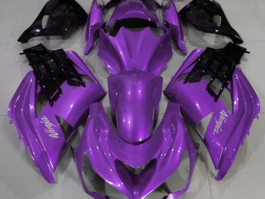 Aftermarket 2012-2019 Mood Purple Kawasaki ZX14R Motorcycle Fairings