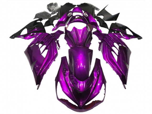 Aftermarket 2012-2019 Mood Purple Gloss Kawasaki ZX14R Motorcycle Fairings Aftermarket 2012-2019 Mood Purple Gloss Kawasaki ZX14R Motorcycle Fairings