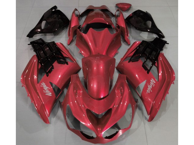 Aftermarket 2012-2019 Vibrant Red Kawasaki ZX14R Motorcycle Fairings Aftermarket 2012-2019 Vibrant Red Kawasaki ZX14R Motorcycle Fairings