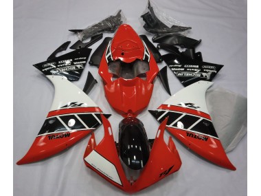 Aftermarket 2013-2014 Gloss Red White and Black Yamaha R1 Fairings