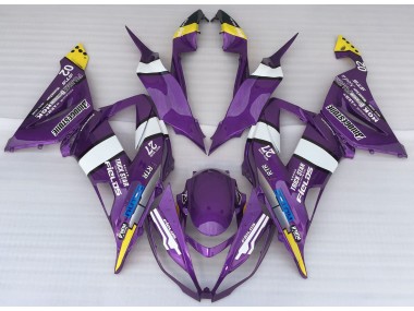 Aftermarket 2013-2018 Purple Style Kawasaki ZX6R Motorcycle Fairings