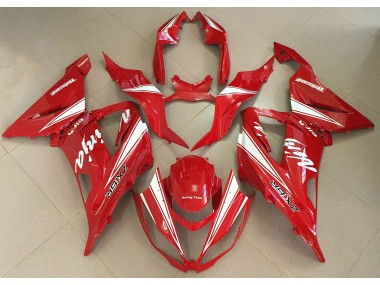 Aftermarket 2013-2018 Red Ninja Kawasaki ZX6R Motorcycle Fairings