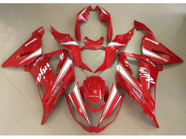 Aftermarket 2013-2018 Red Ninja Kawasaki ZX6R Motorcycle Fairings Aftermarket 2013-2018 Red Ninja Kawasaki ZX6R Motorcycle Fairings