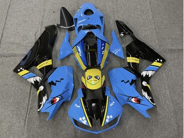 Aftermarket 2013-2020 Blue Shark Honda CBR600RR Motorcycle Fairings